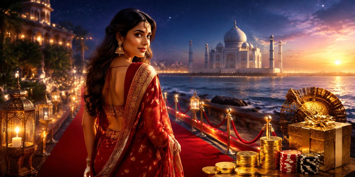 Indian casino chips pile representing gaming registration welcome bonus
